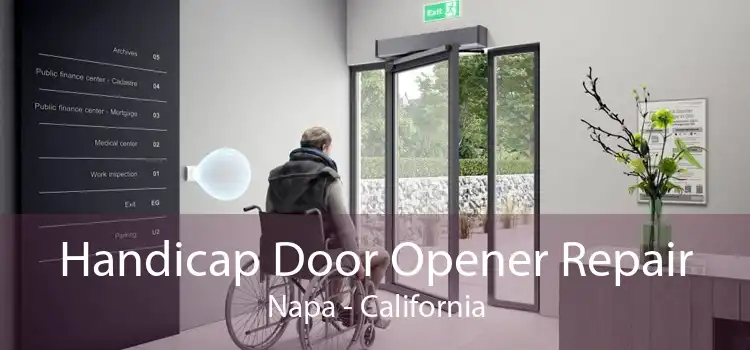 Handicap Door Opener Repair Napa - California
