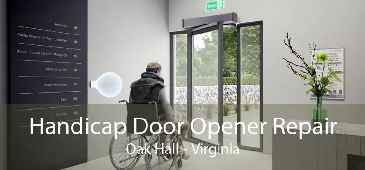 Handicap Door Opener Repair Oak Hall - Virginia