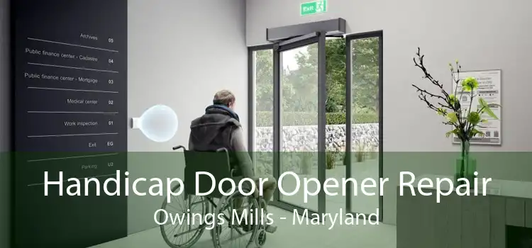 Handicap Door Opener Repair Owings Mills - Maryland