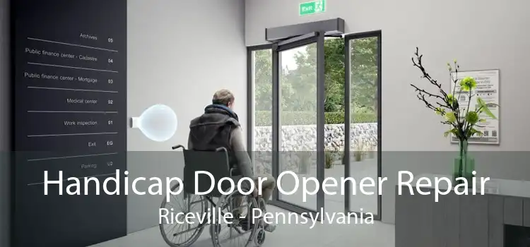 Handicap Door Opener Repair Riceville - Pennsylvania