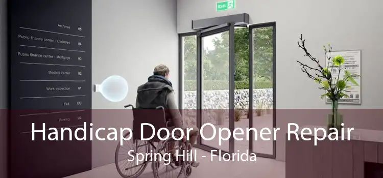 Handicap Door Opener Repair Spring Hill - Florida
