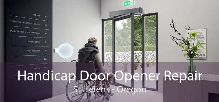 Handicap Door Opener Repair St Helens - Oregon