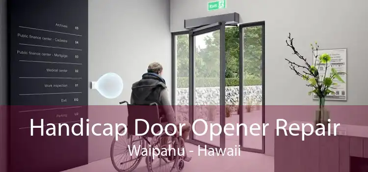 Handicap Door Opener Repair Waipahu - Hawaii