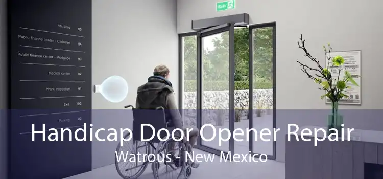 Handicap Door Opener Repair Watrous - New Mexico