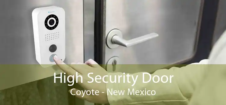 High Security Door Coyote - New Mexico
