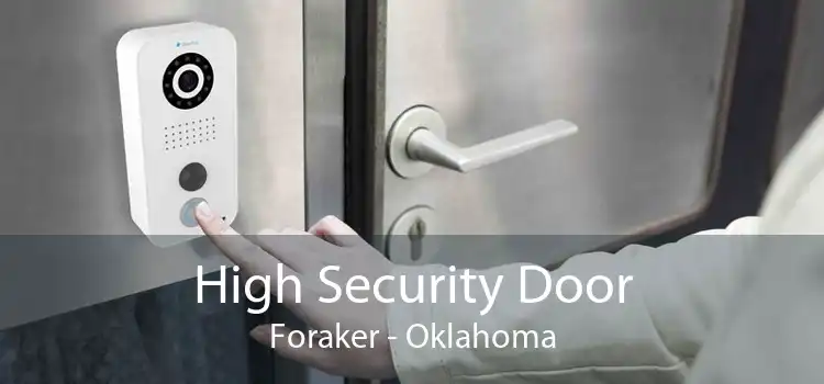 High Security Door Foraker - Oklahoma