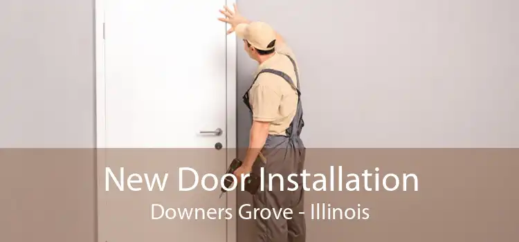 New Door Installation Downers Grove - Illinois