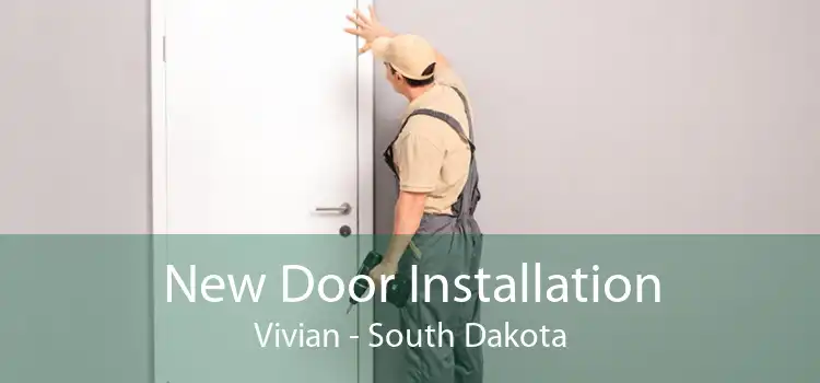 New Door Installation Vivian - South Dakota