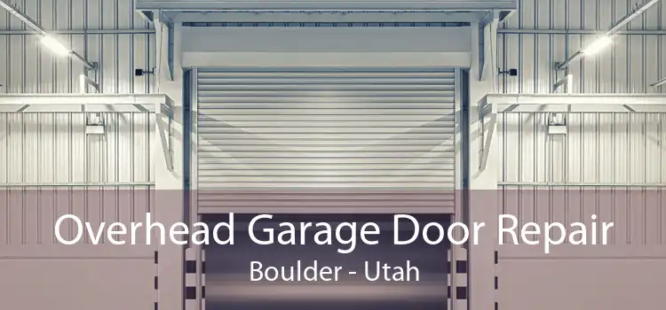 Overhead Garage Door Repair Boulder - Utah