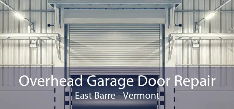 Overhead Garage Door Repair East Barre - Vermont