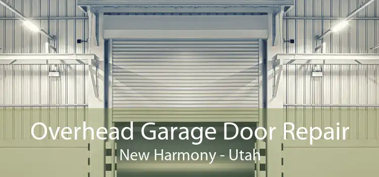 Overhead Garage Door Repair New Harmony - Utah