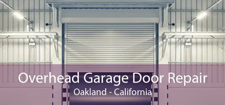 Overhead Garage Door Repair Oakland - California