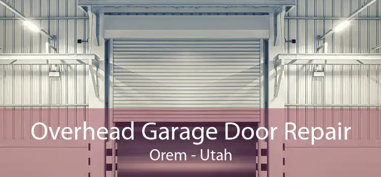 Overhead Garage Door Repair Orem - Utah