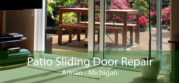 Patio Sliding Door Repair Adrian - Michigan