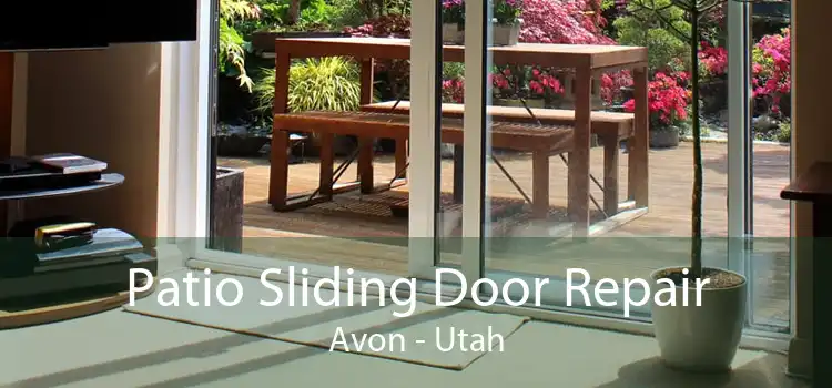 Patio Sliding Door Repair Avon - Utah