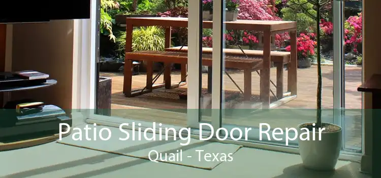 Patio Sliding Door Repair Quail - Texas