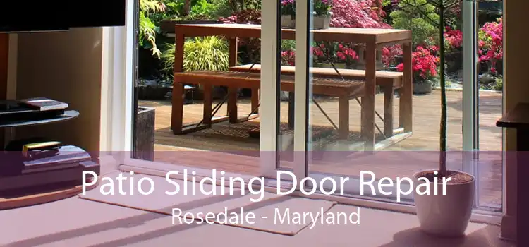 Patio Sliding Door Repair Rosedale - Maryland