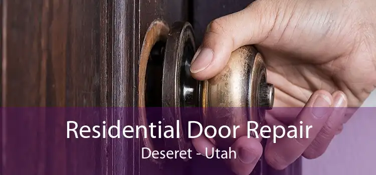 Residential Door Repair Deseret - Utah