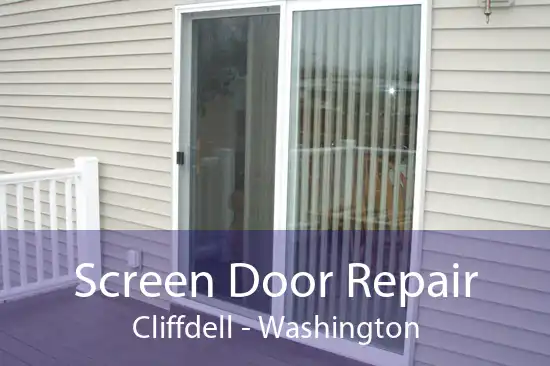 Screen Door Repair Cliffdell - Washington