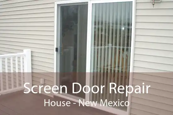 Screen Door Repair House - New Mexico