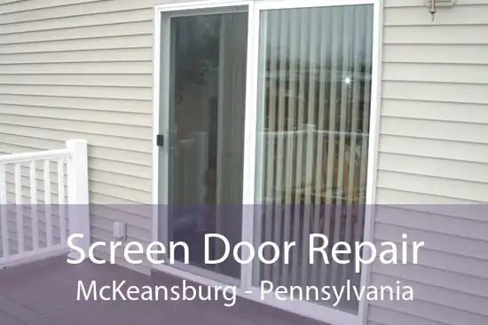 Screen Door Repair McKeansburg - Pennsylvania