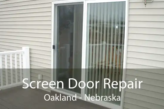 Screen Door Repair Oakland - Nebraska
