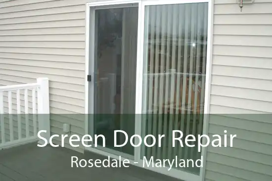 Screen Door Repair Rosedale - Maryland