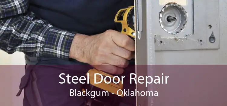 Steel Door Repair Blackgum - Oklahoma