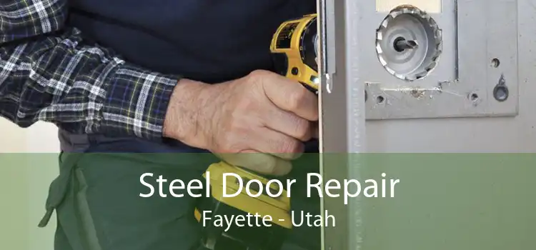 Steel Door Repair Fayette - Utah