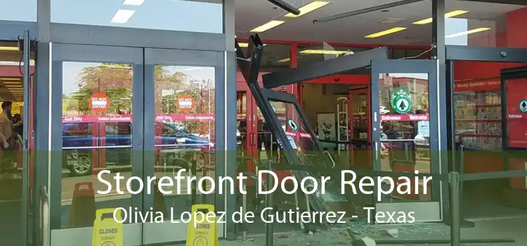 Storefront Door Repair Olivia Lopez de Gutierrez - Texas