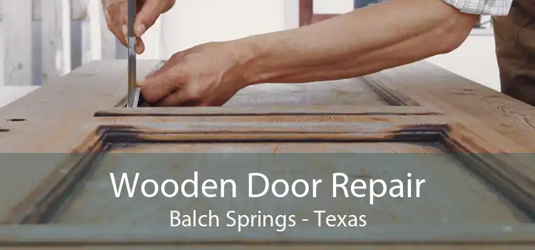 Wooden Door Repair Balch Springs - Texas