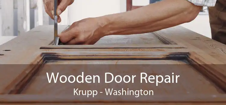 Wooden Door Repair Krupp - Washington
