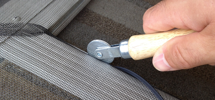 metal screen door repair in Lima